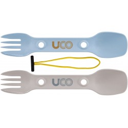 Uco Utility Spork 2pk With Cord Stone – Bestik