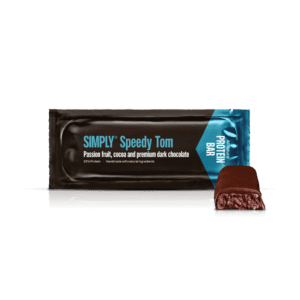Speedy Tom proteinbar | Acai, kakao, passionsfrugt og mørk chokolade