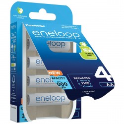 Panasonic Eneloop AA 2000 mAh Genopladelige Batterier – 4 stk. – Batteri