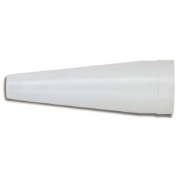 Traffic wand, white, for Maglite – Tilbehør til lommelygter